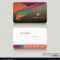 Modern Business Cards Design Template pertaining to Modern Business Card Design Templates
