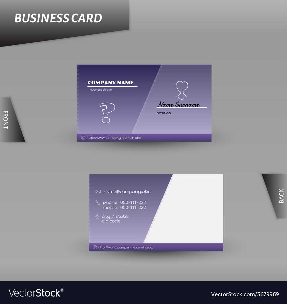 Modern Design Business Card Template With Regard To Free Bussiness Card Template