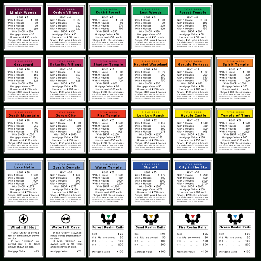 Monopoly Cards Png, Picture #491814 Monopoly Cards Png Pertaining To Monopoly Property Card Template