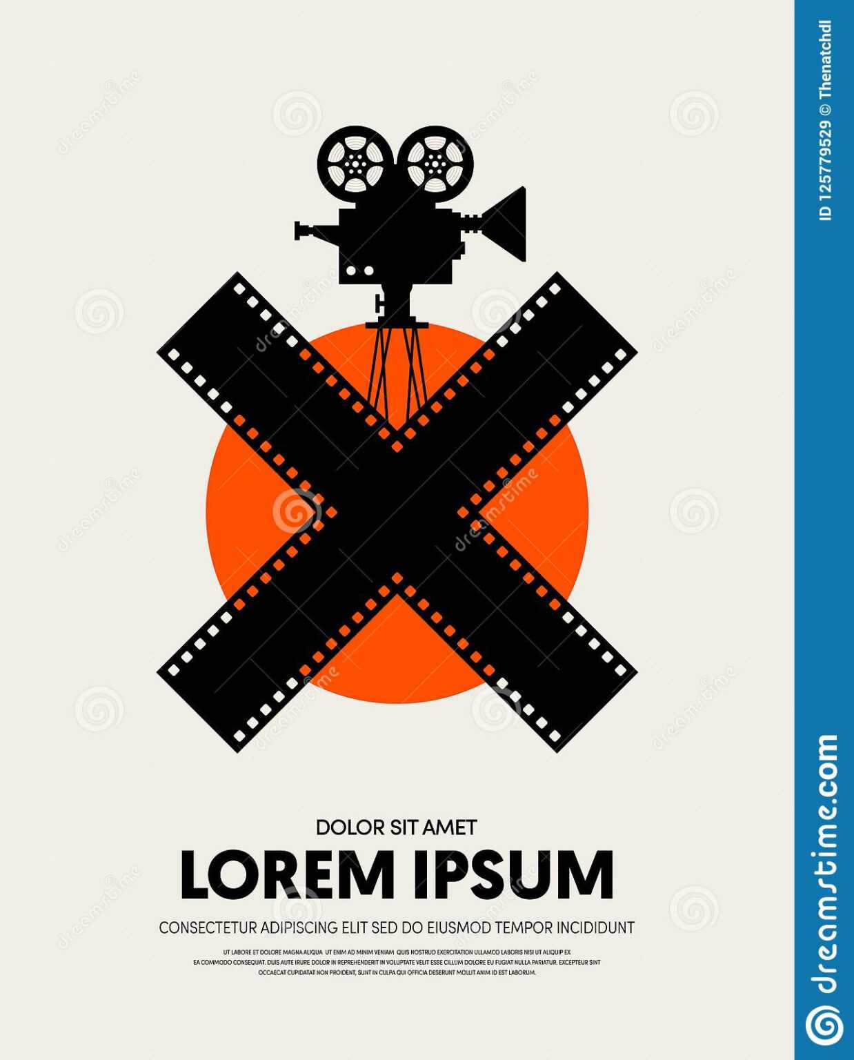 movie-and-film-festival-poster-template-design-stock-within-film