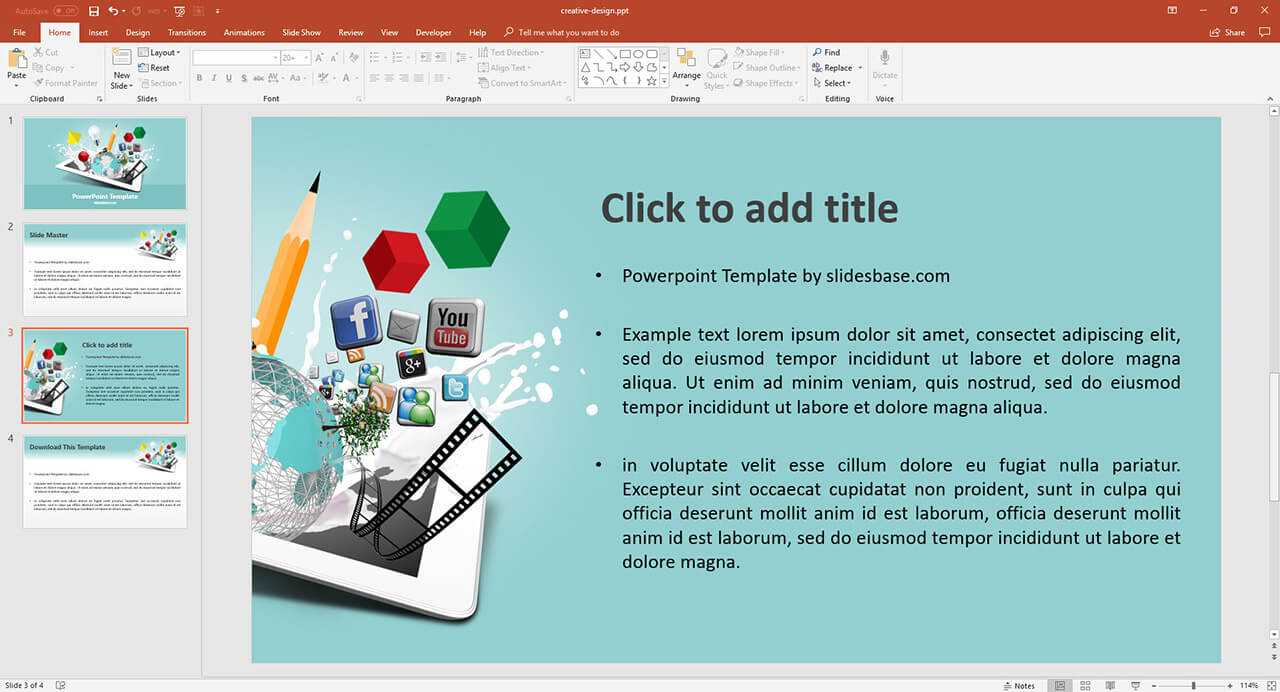 multimedia powerpoint presentation examples