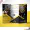Multipurpose Trifold Business Brochure Free Psd Template in 3 Fold Brochure Template Free