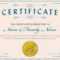 Necessary Parts Of An Award Certificate Inside 5Th Grade Graduation Certificate Template