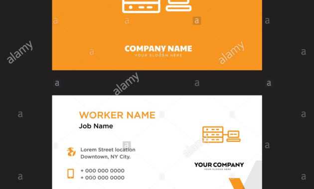 Networking Business Card Design Template, Visiting For Your in Networking Card Template
