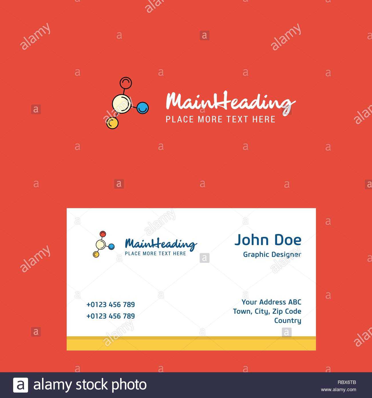 Networking Logo Design With Business Card Template. Elegant For Networking Card Template