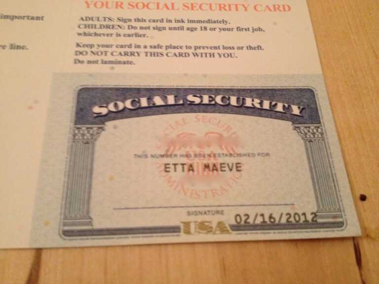 novelty social security card template download free