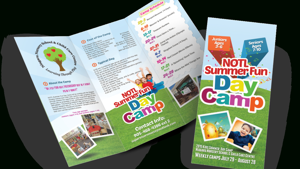 Nursery School Brochure – Tunu.redmini.co For Play School Brochure Templates