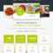 Nutrition Google Slides Template And Diet Themes Designs Throughout Nutrition Brochure Template