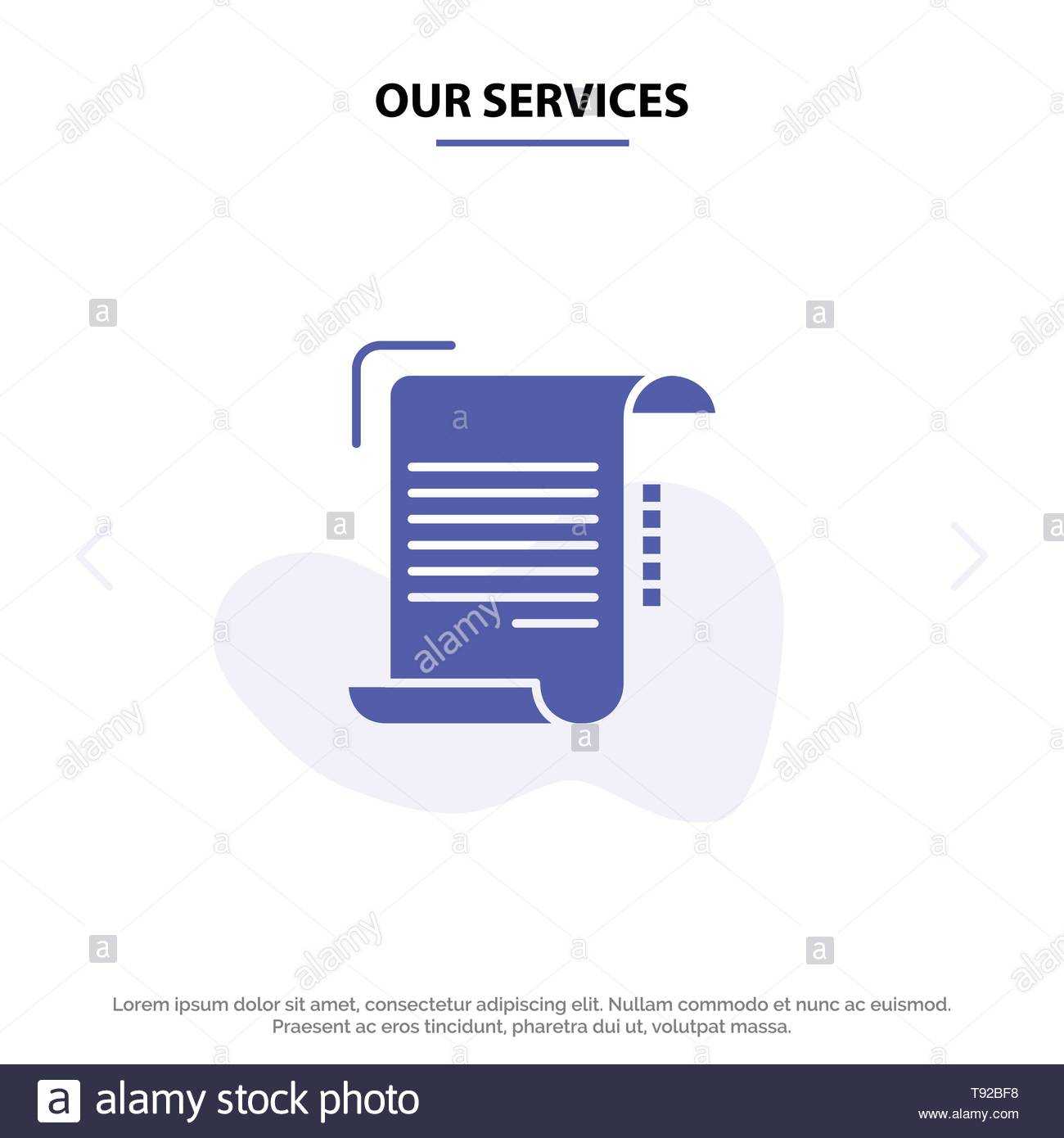 Our Services Document, Report, Note, Paper, Guidelines Solid Inside Boyfriend Report Card Template