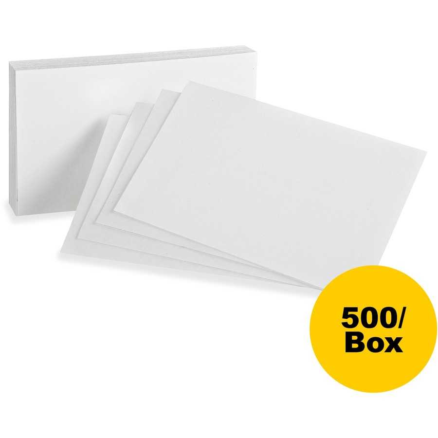 Oxford Printable Index Card With 5 By 8 Index Card Template