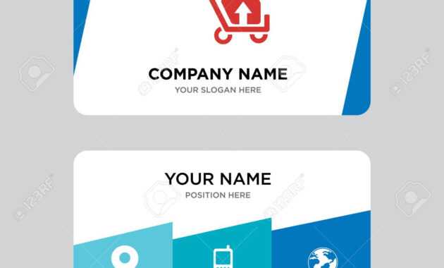 Package Transport For Delivery Business Card Design Template,.. pertaining to Transport Business Cards Templates Free