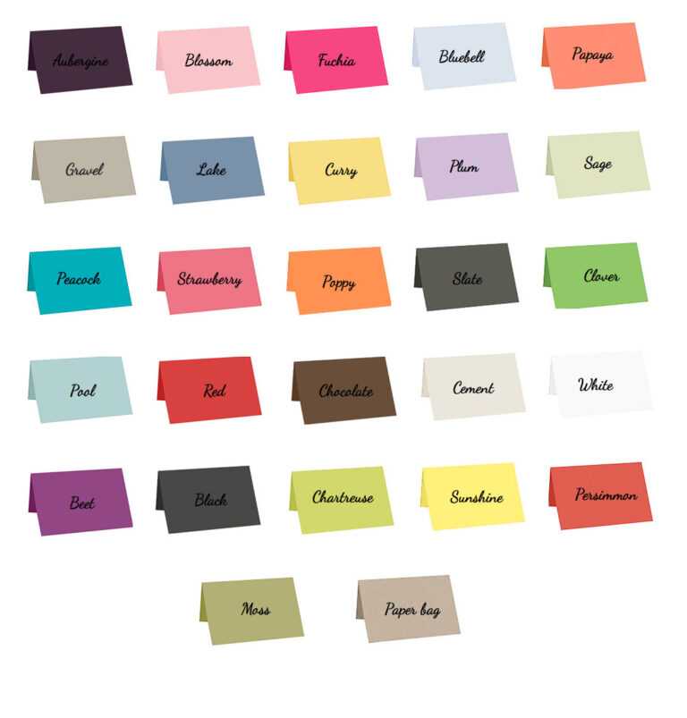 Paper Source Templates Place Cards ] – 19 Elegant Amp Fun inside Paper ...