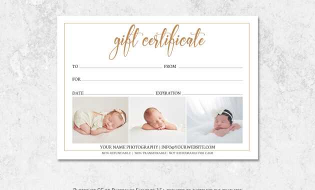 Photography Gift Certificate Template in Free Photography Gift Certificate Template