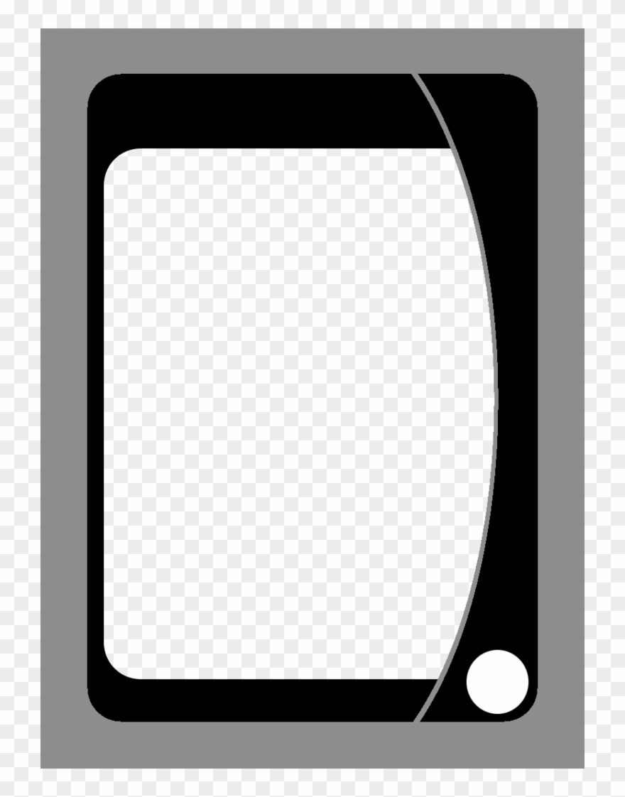 Playing Card Template Png – Uno Card Blanks Clipart With Blank Magic Card Template