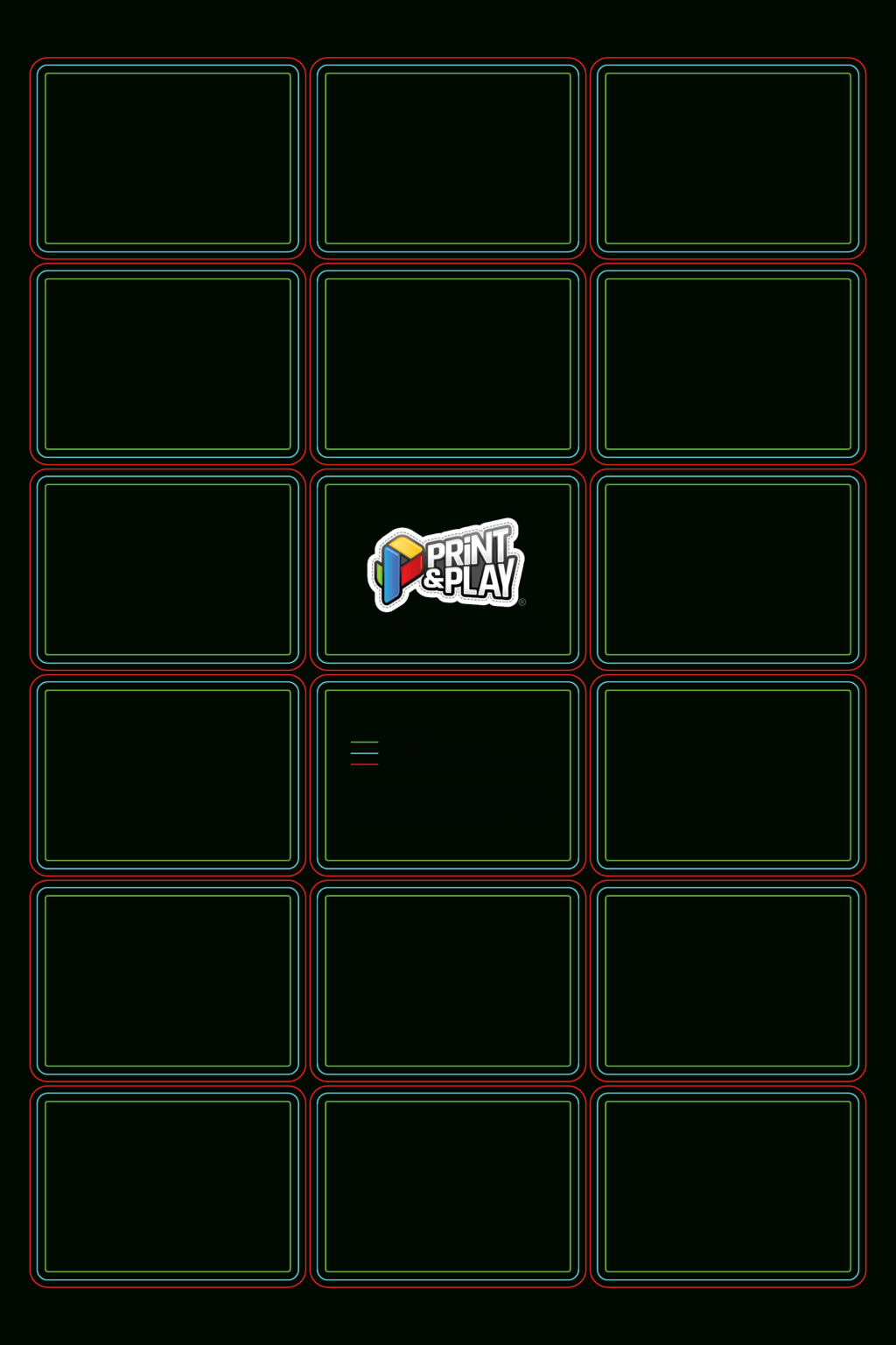 Playing Cards : Formatting Templates Print Play in Playing Card Playing Cards : Formatting Templates Print Play in Playing Card