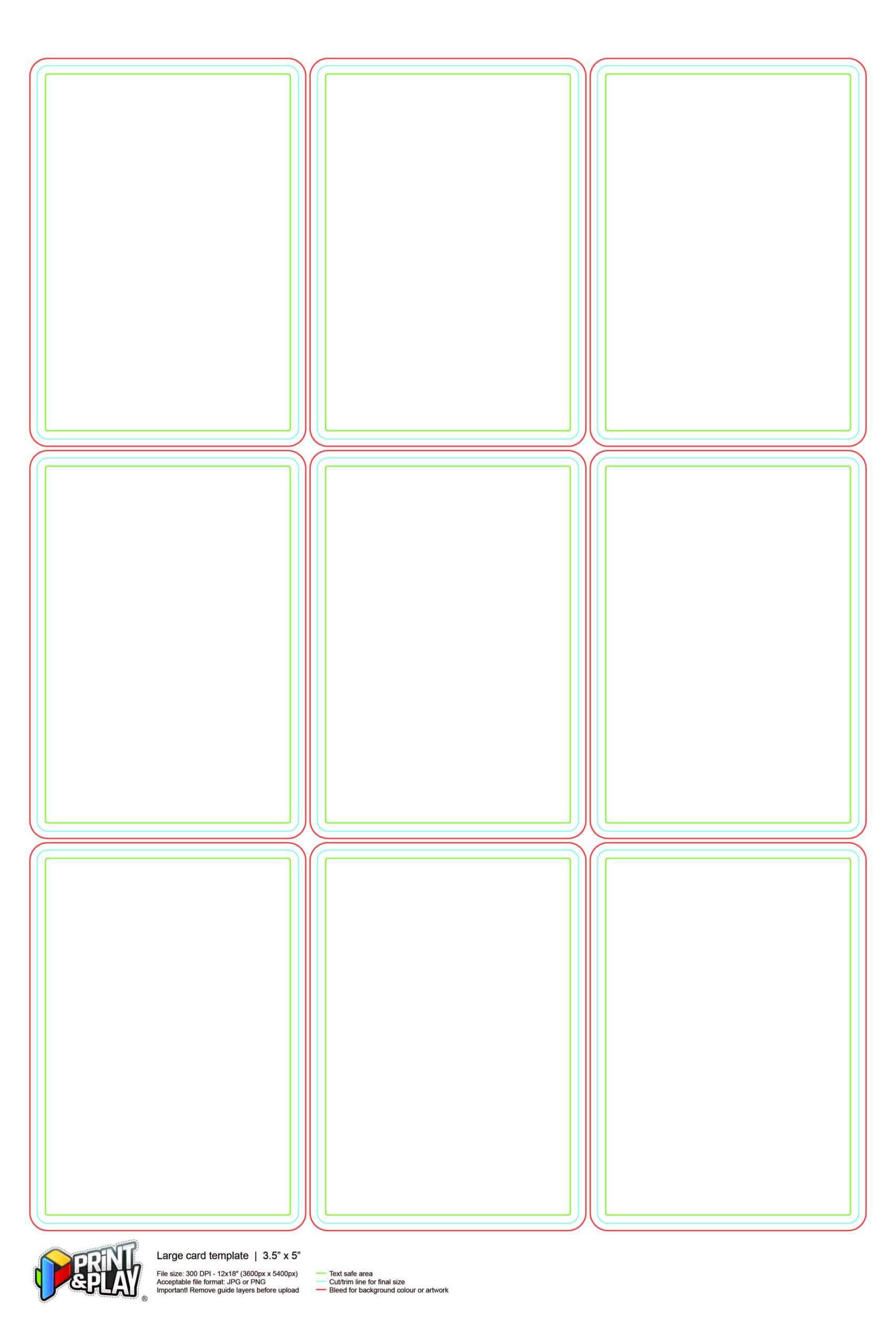 Playing Cards : Formatting & Templates – Print & Play Throughout Free Printable Playing Cards Template