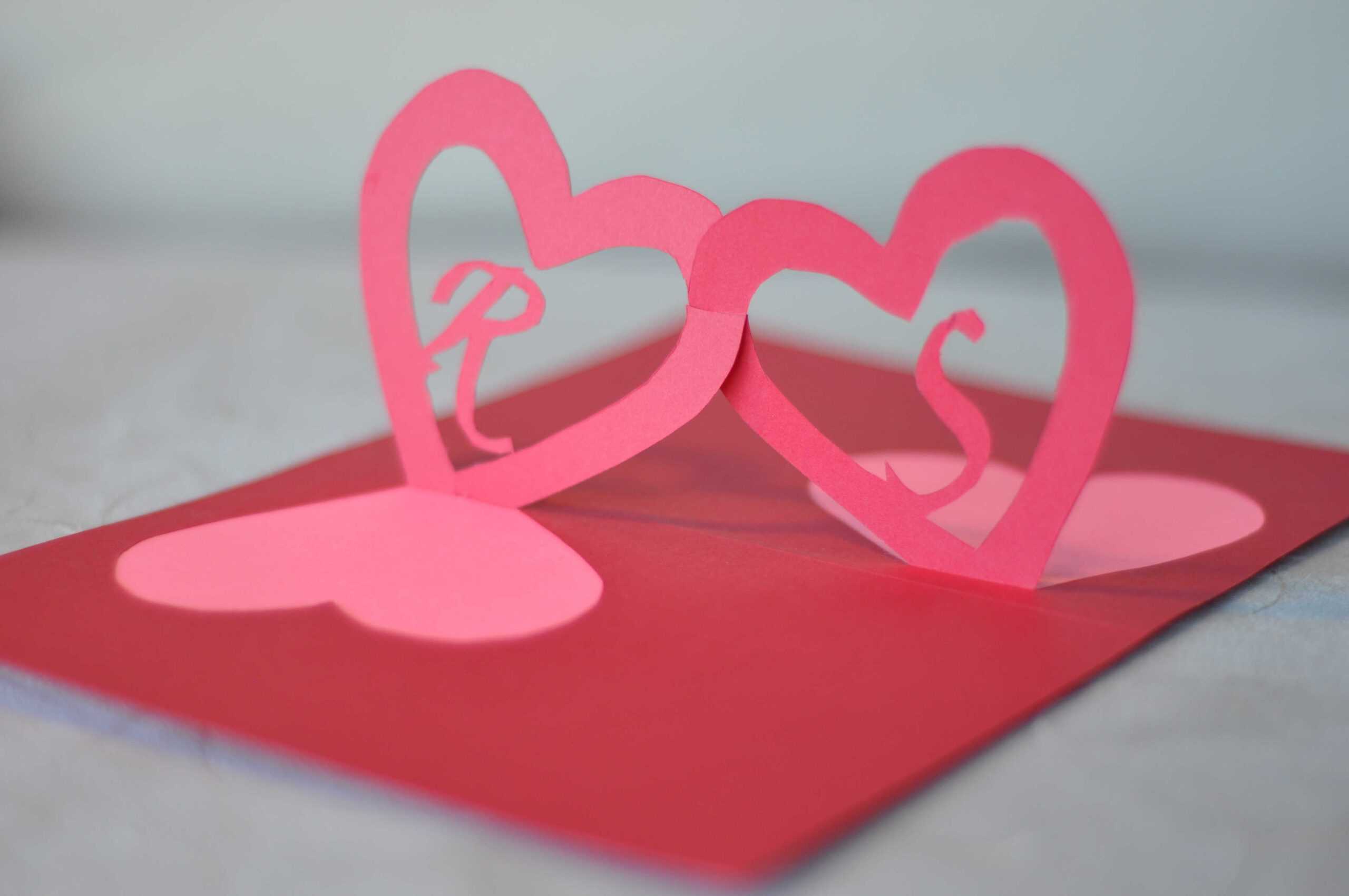 Pop Up Card Tutorials And Templates – Creative Pop Up Cards In 3D Heart Pop Up Card Template Pdf
