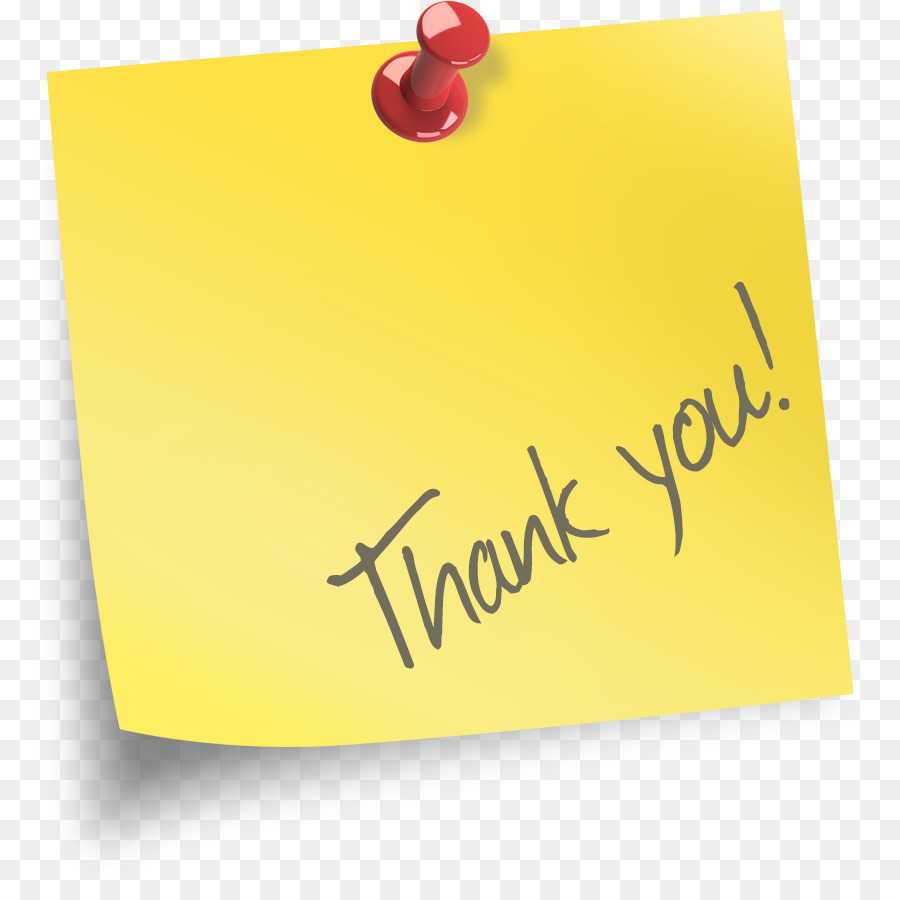Post It Note Png Download – 840*883 – Free Transparent Intended For Powerpoint Thank You Card Template