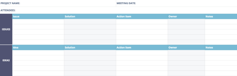 Post Mortem Meeting Template And Tips | Teamgantt Inside Post Mortem ...