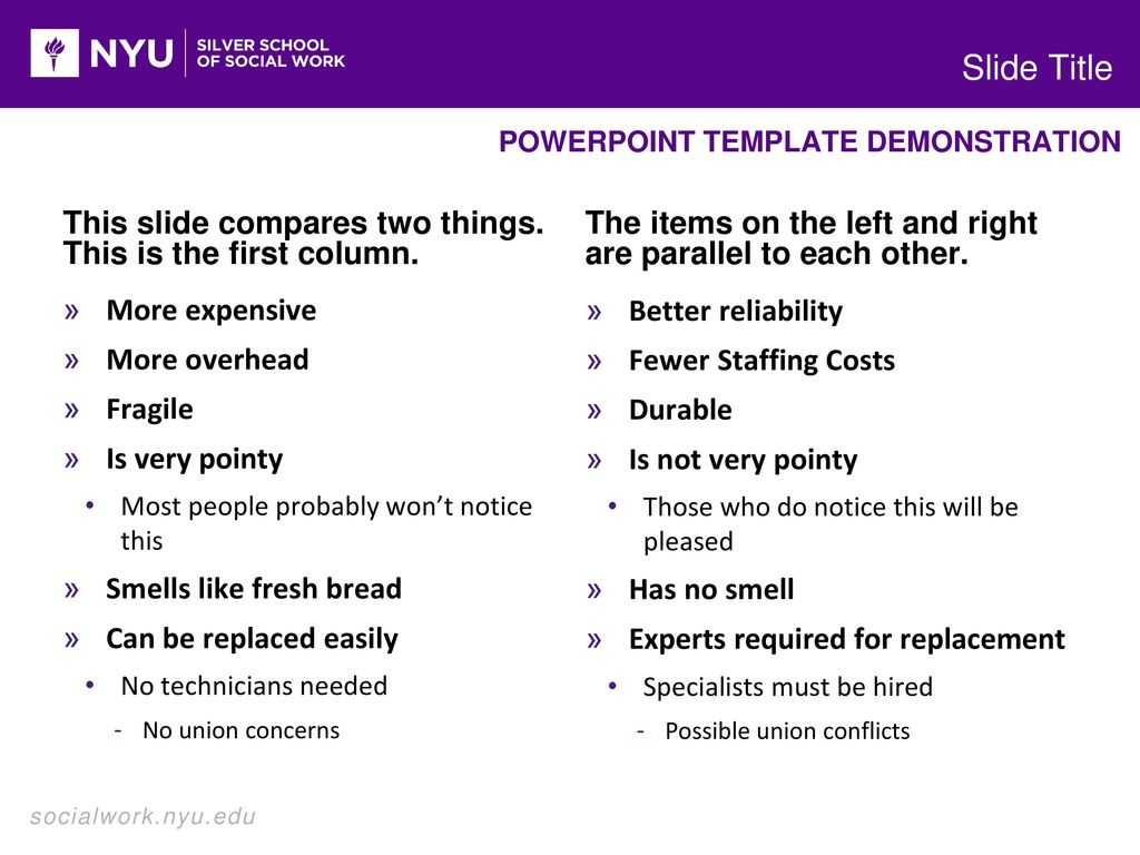 Powerpoint Template Demonstration – Ppt Download In Nyu Powerpoint Template