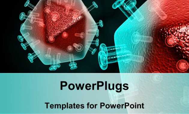 Powerpoint Template: Tested Sample Of Cells Infectedhiv with Virus Powerpoint Template Free Download