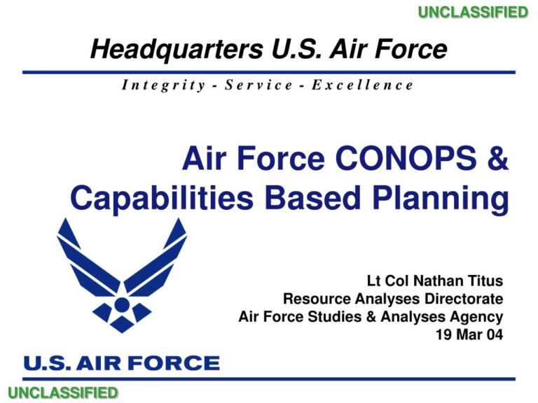 Air Force Powerpoint Template