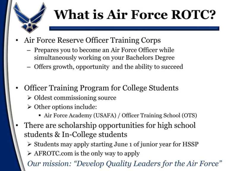Ppt Air Force Rotc Powerpoint Presentation, Free Download In Air