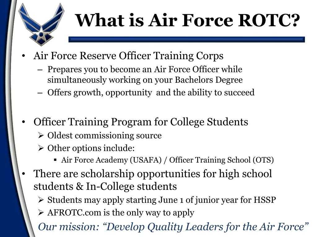 Ppt – Air Force Rotc Powerpoint Presentation, Free Download In Air Force Powerpoint Template