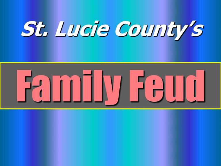 Family Feud Powerpoint Template With Sound