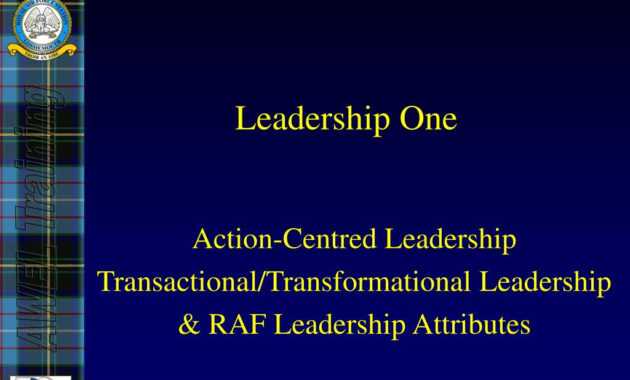 Ppt - Leadership One Powerpoint Presentation, Free Download regarding Raf Powerpoint Template