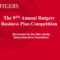 Ppt – The 9 Th Annual Rutgers Business Plan Competition With Rutgers Powerpoint Template