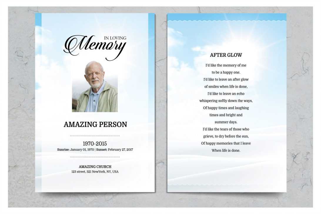 Prayer Card Template For Funeral Free Download Blank Word Intended For Prayer Card Template For Word