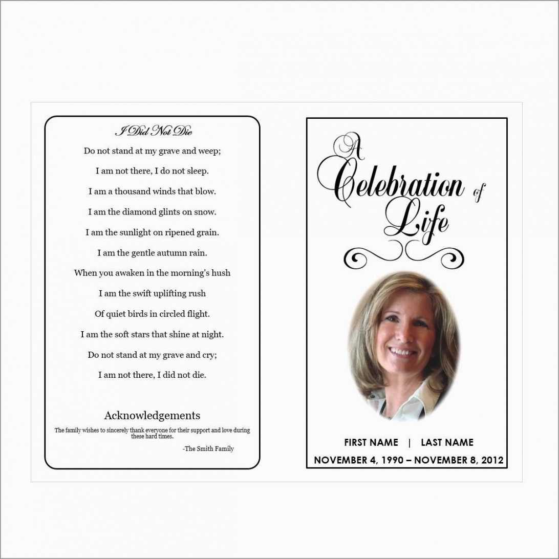 Prayer Card Template For Funeral Free Printable Microsoft For Prayer Card Template For Word