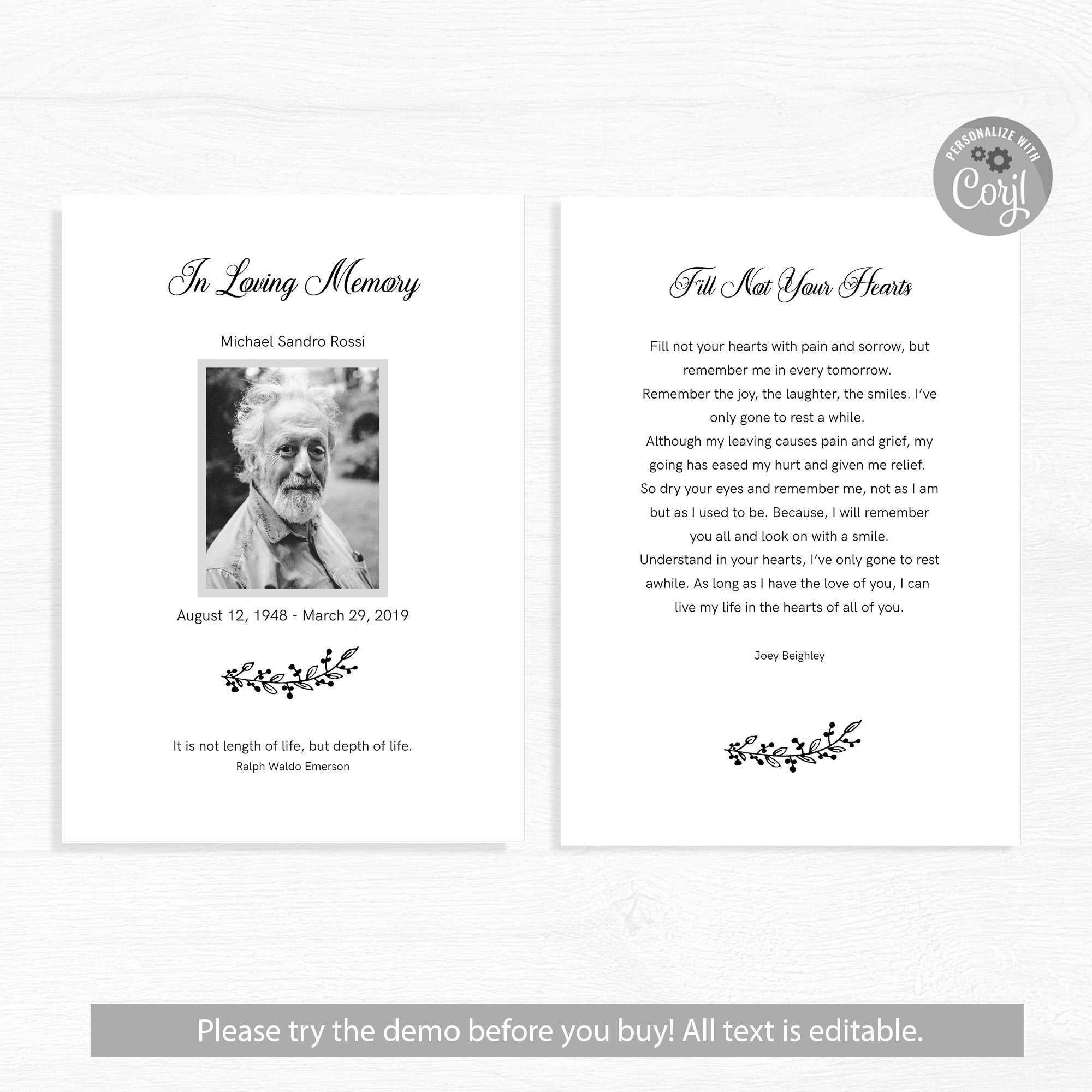 Prayer Card Template Obituary Memorial Service Cards With Regard To Remembrance Cards Template Free