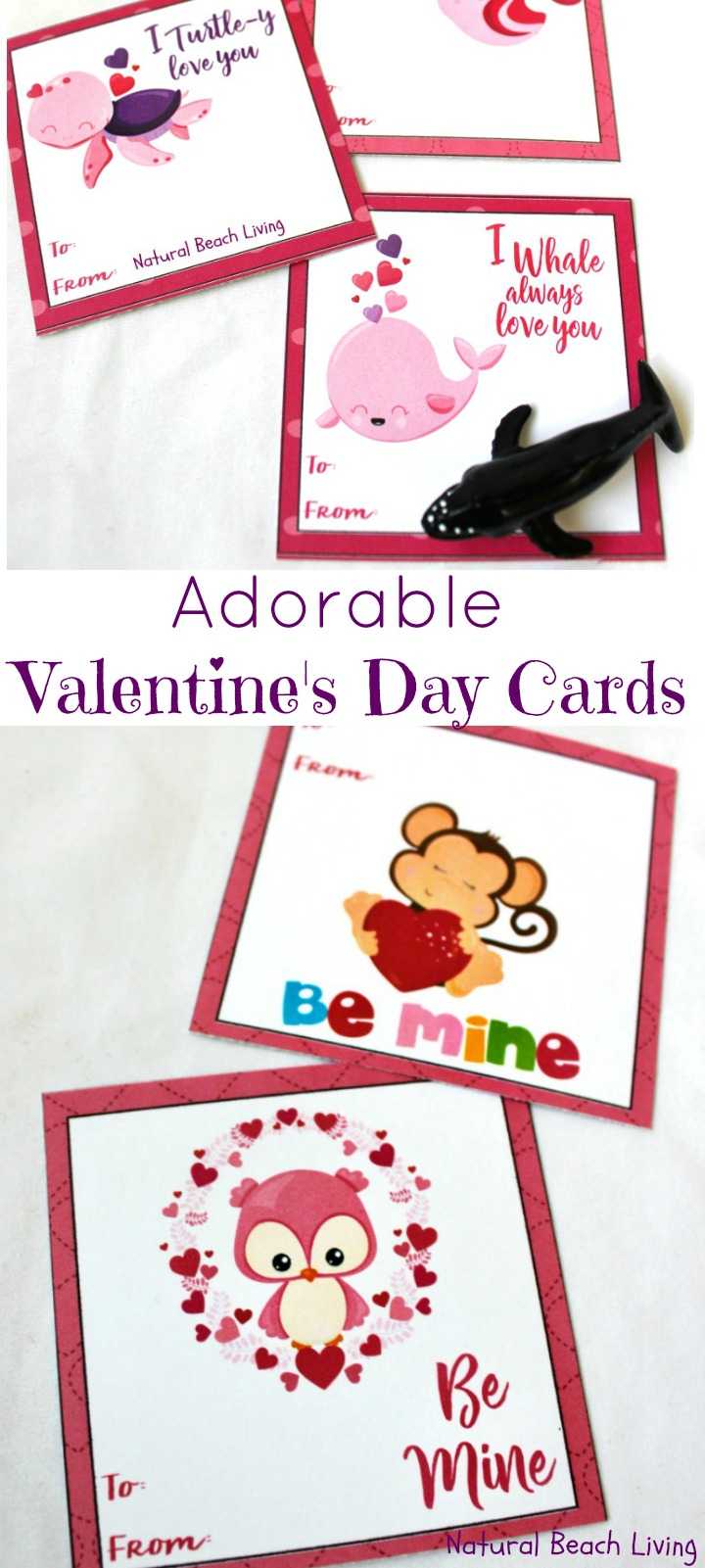 Preschool Valentine's Day Cards – Free Printable Cards Kids With Valentine Card Template For Kids