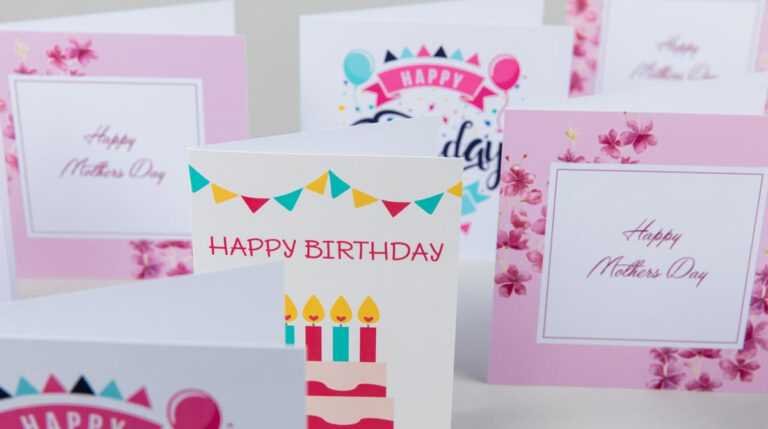 Indesign Birthday Card Template