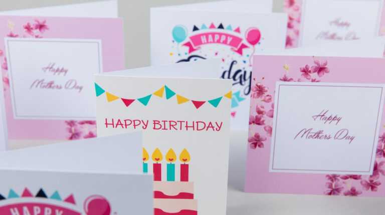 indesign birthday card template download free