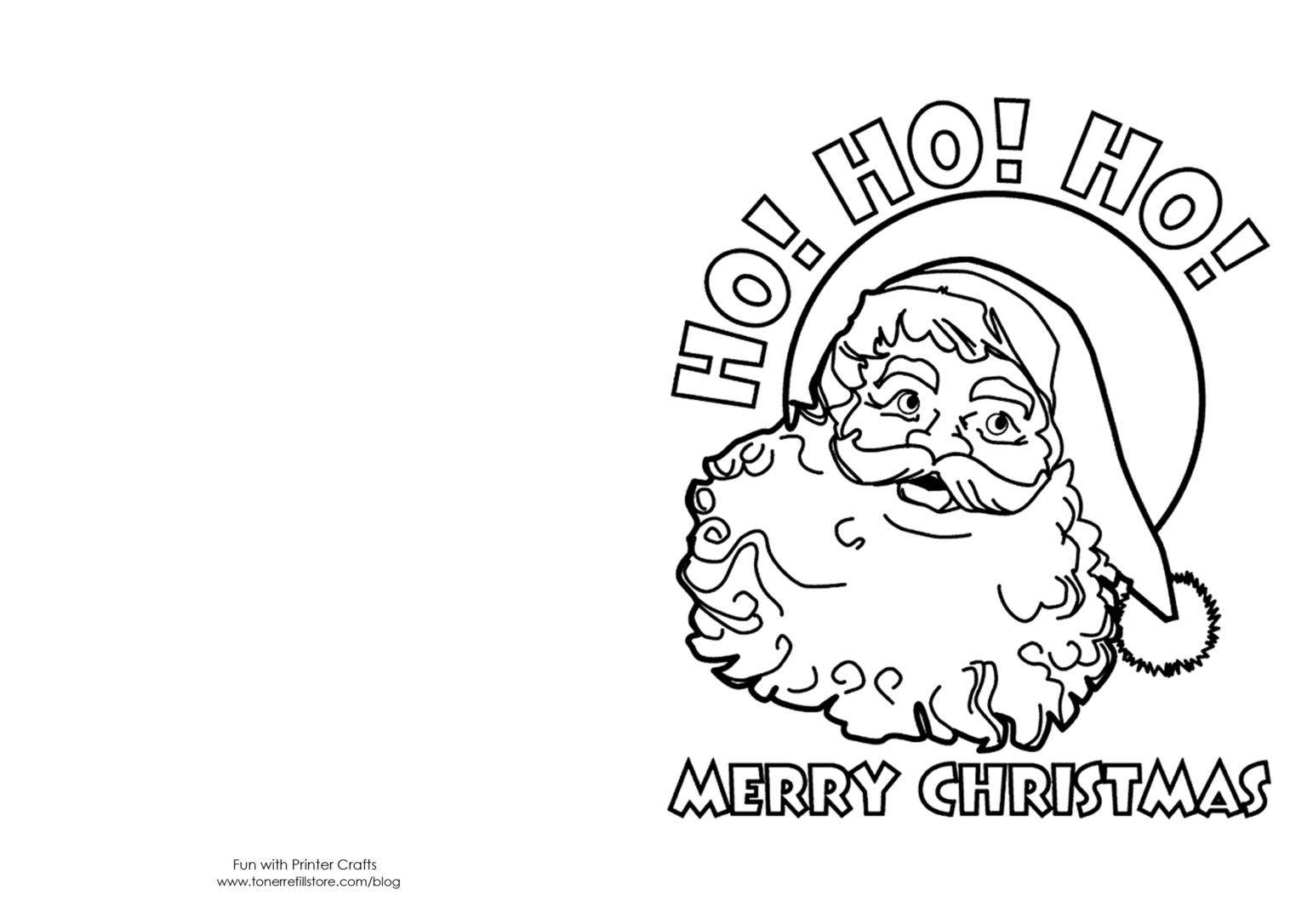 Printable Christmas Card Templates To Color Wedding Inside Printable