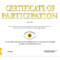 Printable Participation Certificate | Templates At Within Certificate Of Participation In Workshop Template