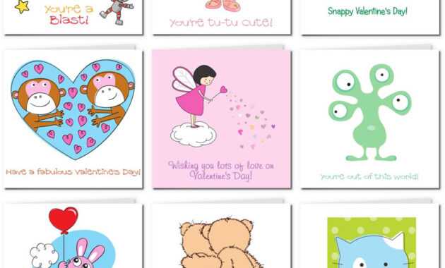 Printable Valentine Cards For Kids pertaining to Valentine Card Template For Kids