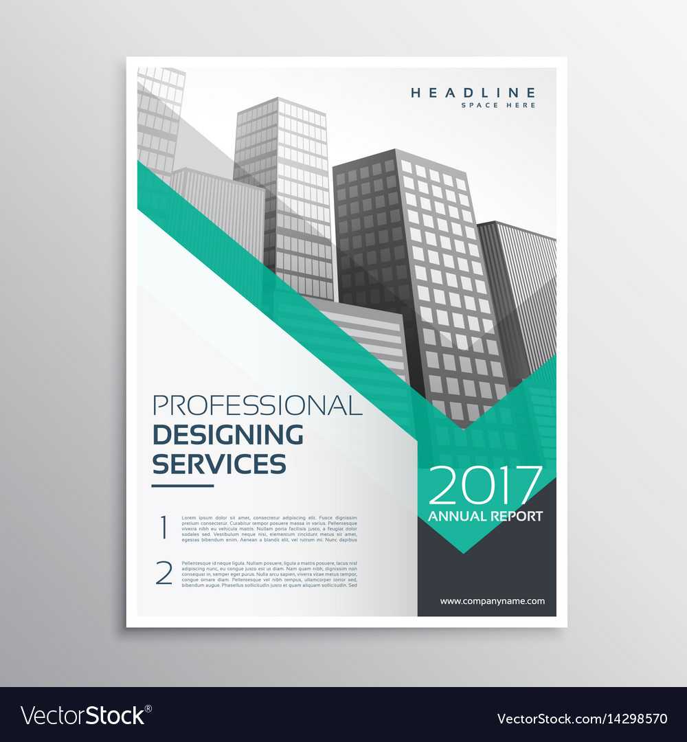 Professional Brochure Or Leaflet Template Design Intended For Professional Brochure Design Templates
