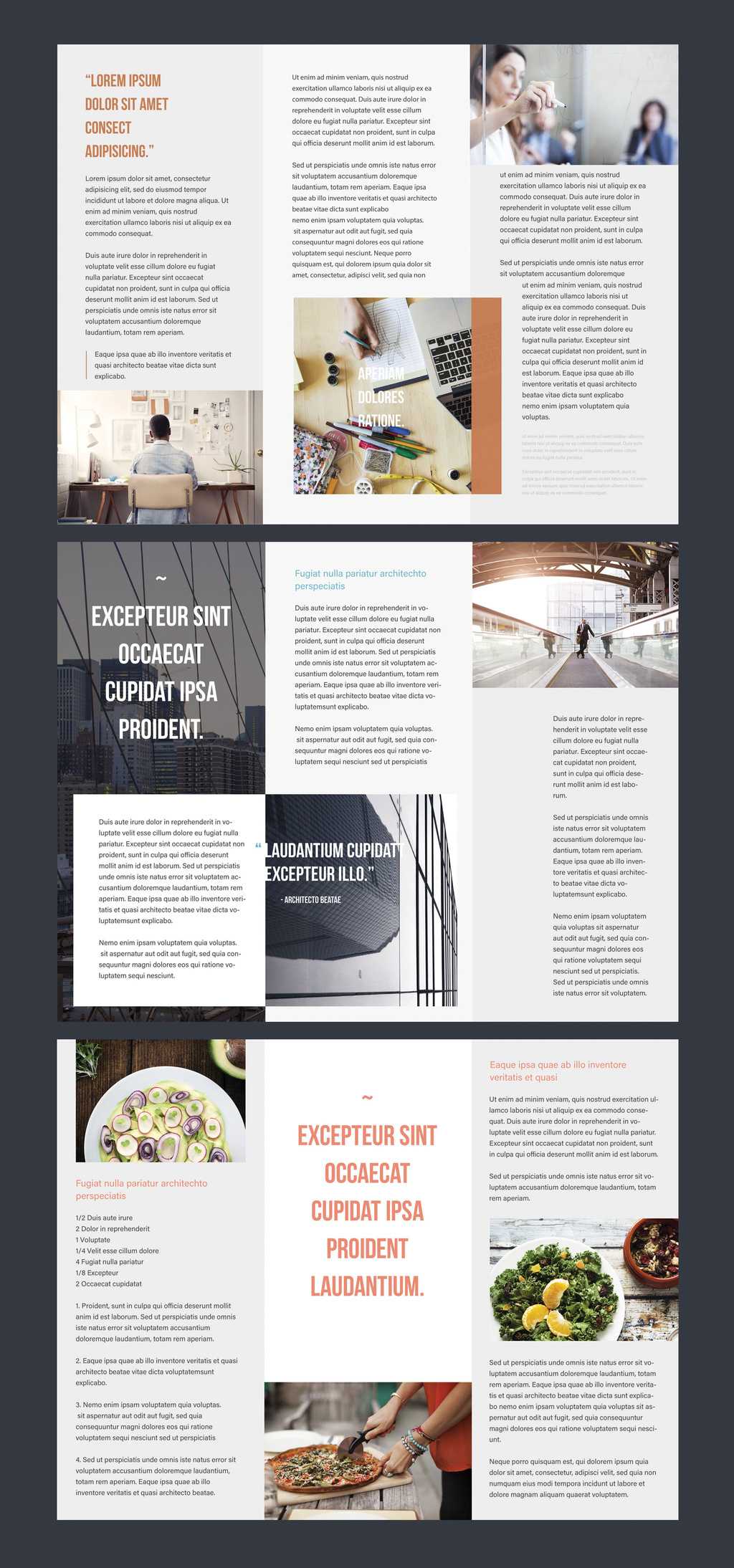 Professional Brochure Templates | Adobe Blog Inside Brochure Templates Ai Free Download