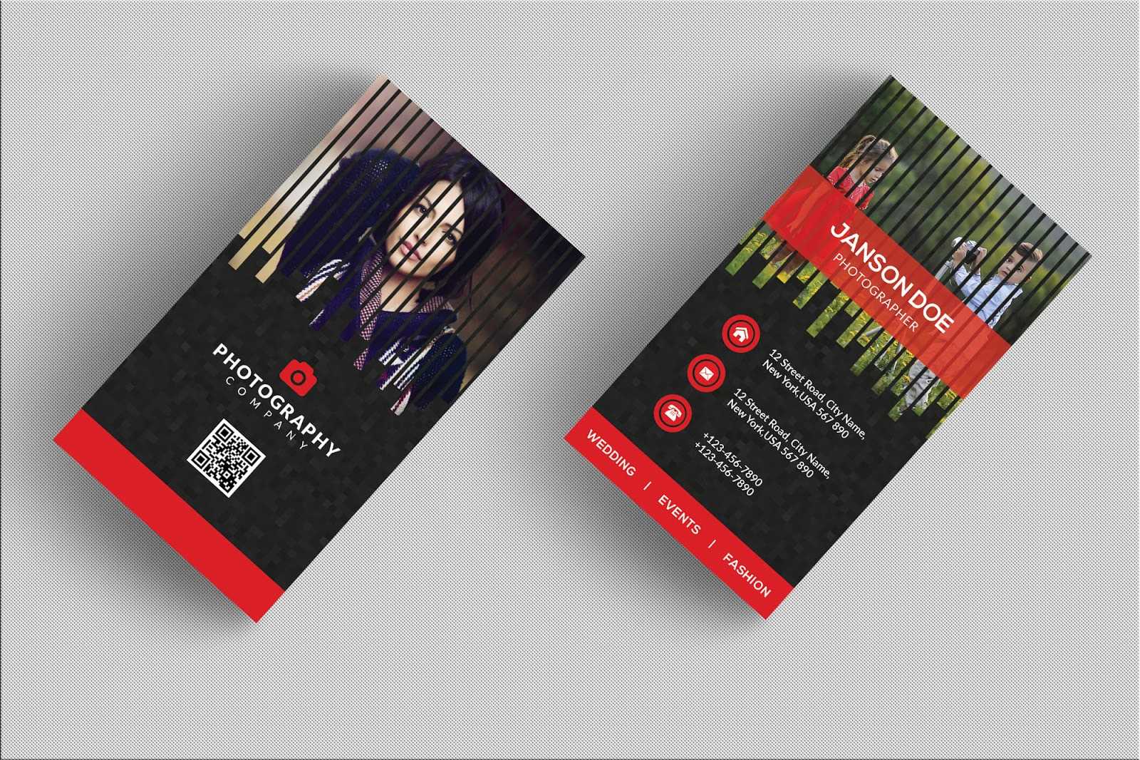 Professional Photographer Business Card Psd Bundle – Free Intended For Photography Business Card Templates Free Download