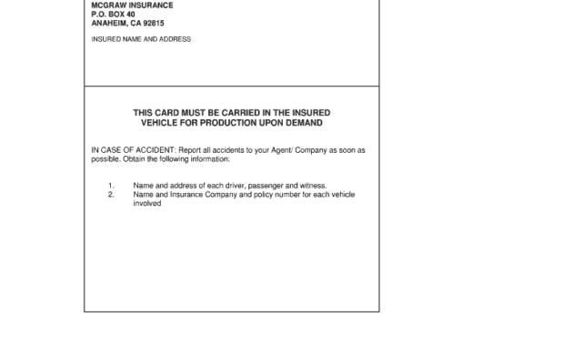 Progressive Insurance Card - Fill Online, Printable inside Free Fake Auto Insurance Card Template