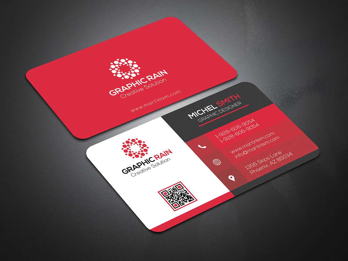 Psd Business Card Template On Behance Within Designer Visiting Cards Templates