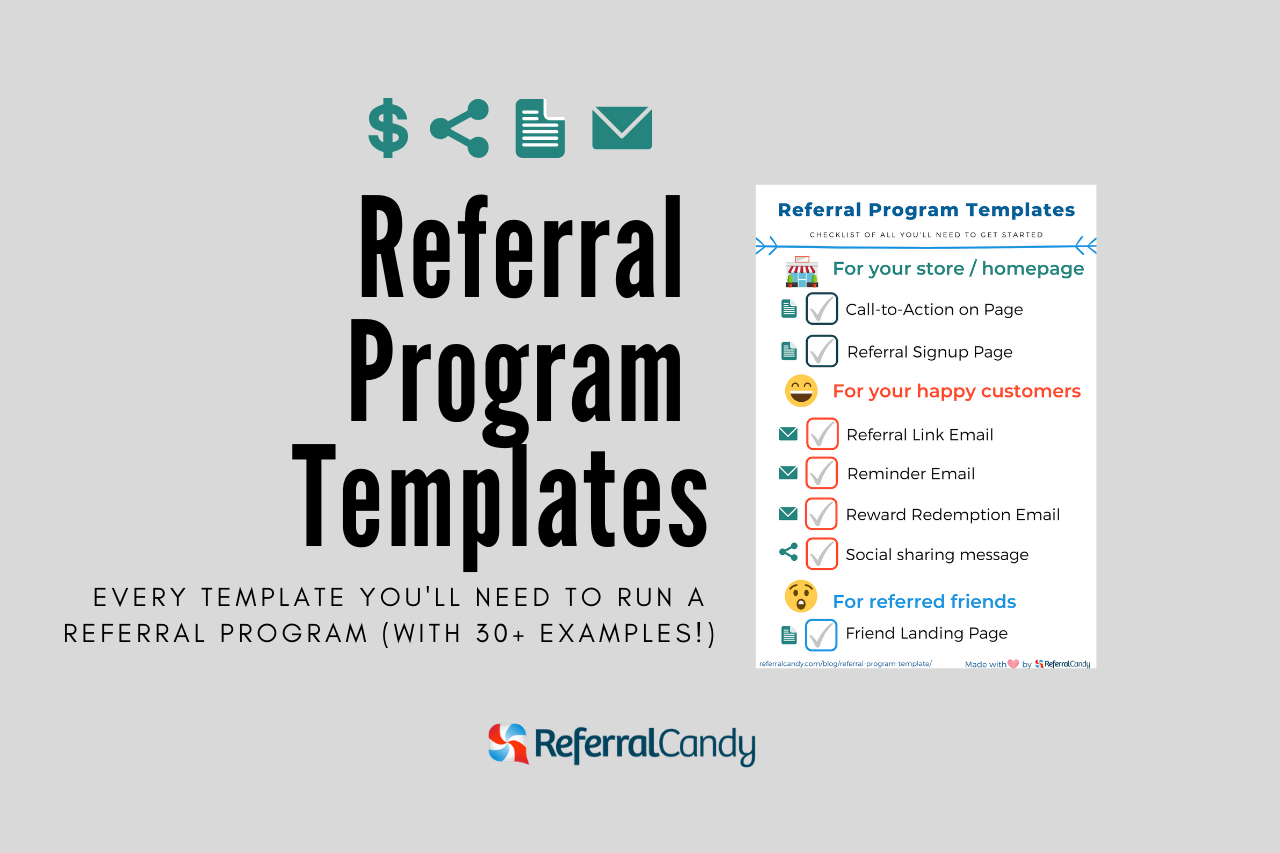 Real Life Referral Program Templates That You Can Steal Intended For Referral Card Template Free