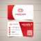 Red Corporate Business Card Templates | Free Customize In Company Business Cards Templates