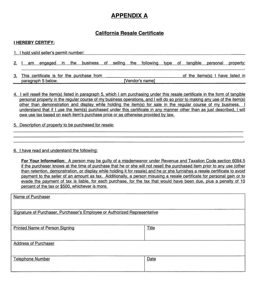 Regulation 1668 With Regard To Resale Certificate Request Letter Template