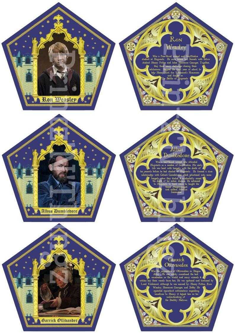 Sassy Printable Chocolate Frog Cards Rodriguez Blog With Regard To