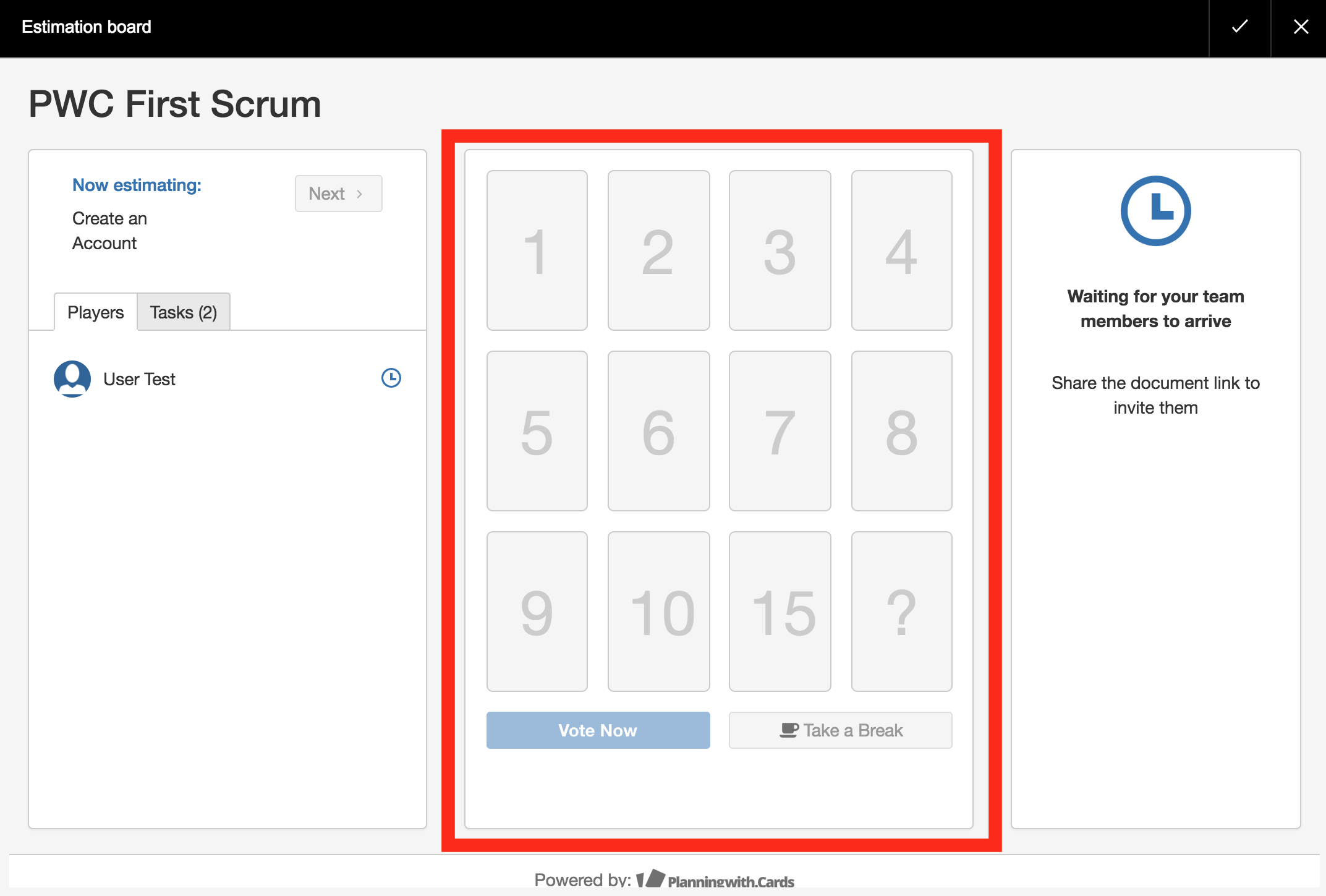 Scrum Cards Template ] – Launching Add On Without Backlog 3 Pertaining To Planning Poker Cards Template